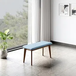 GODREJ INTERIO Dining Bench Joey 2-Seater Fabric Dining Bench, 1-Year Warranty, Denim Blue-picture-39
