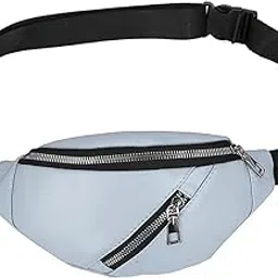 ZAPORA Waist Packs Belt Leather Bag Travel Bag, Telephone Bag, Solid Color (Color : Hortel�)-picture-27