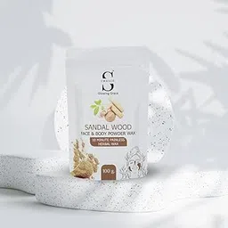Swasco Herbal Wax Powder (100g) | Painless Hair Removal for Face, Body, Bikini & Underarms | 10-Minute Chemical-Free Waxing for Women & Men | No Irritation, No Rashes (SANDALWOOD)-picture-37