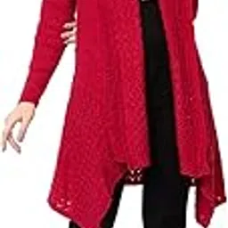 dadu dayal Women's Woolen Shrug - Elegant, Warm, and Stylish Winter Wear for Casual and Ethnic Outfits-picture-19