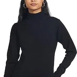 amazon brand - symbol Women's Acrylic Casual Pullover Sweater-picture-51