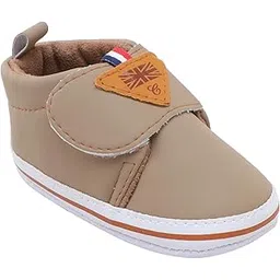 puresole Baby Boy Booties with Memory Foam – Stylish Soft Sole Pre-Walker Shoes for Infants | Lightweight & Comfortable First Walking Booties (6–12 Months)-picture-16