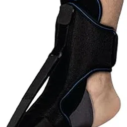 Vissco Foot Raiser with Detachable Splints, Support for Plantar Fasciitis, Weak Ankles - Left/Right Feet (Black)-picture-10