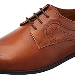 hush puppies Men's FELEX Wing TIP Formal Derby Shoes-picture-18