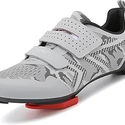 ULTIANT Cycling Shoes Mens Womens Compatible with Peloton Indoor Riding Shoes Road Bicycle Shoes with Look SPD SL Delta Cleats Outdoor Pedal Bike Shoes-image-18