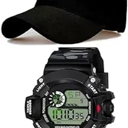 RYTORIA Stylish Combo for Boy's and Girl Baseball Cap and Watch and Outdoor Multicolour, One Size Pack of 2-picture-24