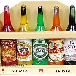Craft Mshopr Plastic Fridge Magnet (2.5 x 1 x 2.5 inch, Multicolour) Design (Shimla)-image-13