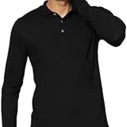 naturefab Men's Organic Bamboo Polo T-Shirt – Plain Solid Regular Fit, Collar Neck, Full Sleeves – Eco-Friendly, Breathable Comfort– Perfect for Casual and Everyday Wear-picture-44