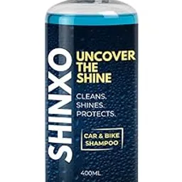 SHINXO Ceramic Snow Foam Car and Bike Shampoo 400mL | pH Neutral Concentrate | Thick Foaming Suds, High Gloss Shine, Safe on Paint | For Foam Cannon & Bucket Wash-picture-19