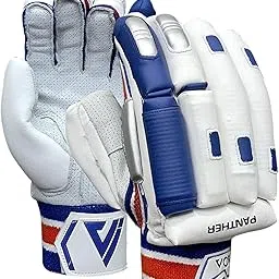VOVES Cricket Batting Panther Gloves, Ideal for Adult Right Hand (Material: Polyurethane, Color: White)-picture-24