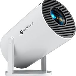 Portronics Beem 440 Smart LED Projector with 720p HD Resolution, Rotatable Design, Built-in Streaming Apps (Netflix, Prime Video, Hotstar), 2000 Lumens, Screen Mirroring, 3 Watts Speaker (White)-picture-43