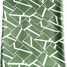 Khushboo Women's Multicolor Printed Crepe Unstitched Fabric (5 Meters) for Kurti, Gown, Skirts, Shirts, and Palazzo Dressmaking (Green)-picture-21