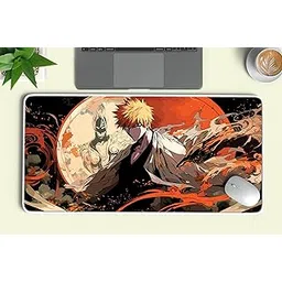 TURTLEWINGS Unveil Soul Reaper Power: Soul Reaper Anime/Dark Fantasy Anime Large Mouse Pad 1-picture-21