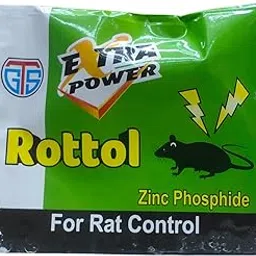 Taheri Rottol Zinc Phosphide Rat Killer Powder - EXTRA Power, 5g (Pack of 5) - Fast & Effective Rodent Control-picture-11