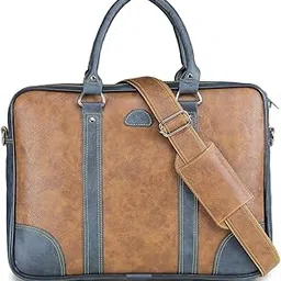 K London Messenger Bag - Laptop Bag for Men || Women, PU Leather Office Bag for Unisex | Supports Laptop Upto 15 inches||Shoulder Bag|| Handle Bag-image-67