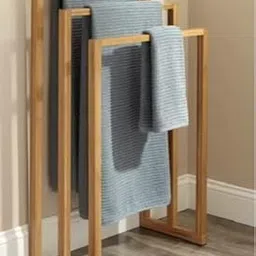 Earlywood Sheesham Solid Wood Towel Holder/Rack/Stand/Hanger for Bathroom,Kitchen,Restaurants and Hotels-picture-27