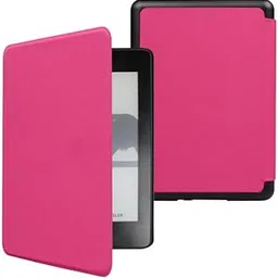 YASHIDUN® 7-Inch Cross Pattern Protective Cover Suitable for Kindle Paperwhite 12th Generation (KPW6) - Rose Red-picture-11