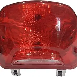 Tail lights Back Light, Brake Light, without bulb Tail Light fit for TVS Star City Bike Light Poly methyl (PMMA) Red-picture-25