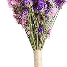 Dried Flowers Bouquet Dried Plants Flower Ornament Wedding Decor Purple|Home & Garden | Home Decor| Floral Decor-picture-16
