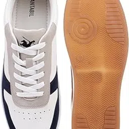 cantabil Casual Sneaker Shoes for Men l Lightweight & Comfortable with Cushioned Insole Polyurethane (PU) Upper TPR Sole Lace-Up Closure-picture-38