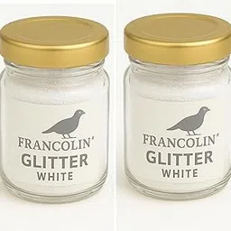 Francolin Glitter | White | Resin Art | Glitter – Shimmer for Epoxy, Tumblers, Slime & Nail Art – Cosmetic Grade – 20gx2-picture-24