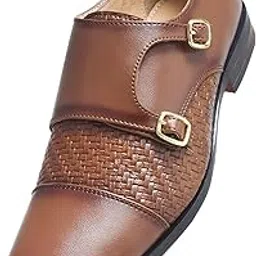 rosetto romero Steel Polished Bold Double Monk Strap for-picture-50