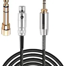 Replacement Headphone Audio Cable Compatible for K240, K240S, K240MK II Q701 K702 K141 K171 K181 K271s K271 MKII M220 Pioneer HDJ-2000 Headphones 6.3/3.5mm Jack-picture-32