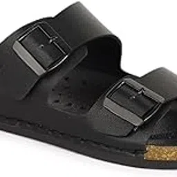 aadi Men's Synthetic Leather Lightweight Comfortable Indoor Outdoor Daily Use Casual Slides/Slippers/Sandals/Floaters-picture-37