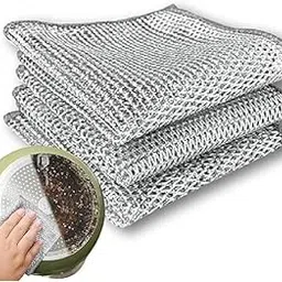 Multipurpose Wire Dishwashing Rag for Heavy-Duty & Delicate Cleaning (Pack of 8)-picture-21