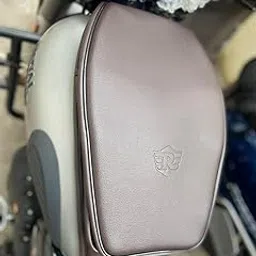 Casual Compatible with All New Classic 350 Reborn Next Gen Tank Cover with Pockets Brown-picture-29