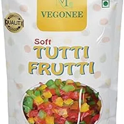M VEGONEE Tutti Frutti Fresh Cherries for Cakes Multi Colour Tuti Fruity Cakes & Cookies Decoration Tasty and Healthy Cherry (400 Gram)-picture-56