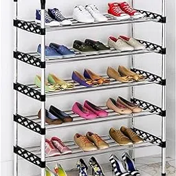 TONSYL 5-Tier Shoe Rack Organizer – Adjustable & Stackable Metal and Plastic Shelf for 20 Pairs – Multi-Purpose Shoe Stand for Entryway, Closet, Bedroom-picture-18