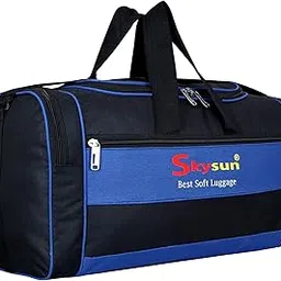 skysun Polyester 62 Ltrs Black Travel Duffle/Multipurpose Bag (22 Inch)-picture-23