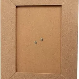 IVEI MDF Recycled Wood Do-it-Yourself Plain Photo Frame - for Activity - Decoupage (Photos: 7in X 5in) - Set of 2 image 1