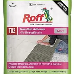 Roff Vitrofix Adhesive - T-02/20 Kg, For Fixing Various Types Of Ceramic, Vitrified Tiles, Glass Mosaic Tiles And Glass Semi-Vitreous Tiles, And Natural Stones (Pack of 1 /Roff T-02)-picture-29