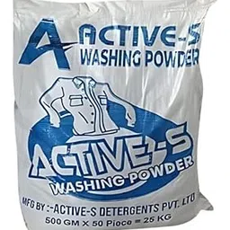 Active-S Washing Powder, 22 kg Bulk Pack, 44 Pieces of 500g Each, Professional Grade Detergent for Machine And Hand Wash-picture-57