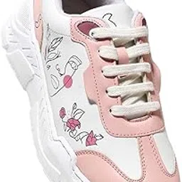 solethreads Femme Women's Sneakers|Lightweight|Water-Resistance|Soft Cushioned|Anti-Skid|Mid-Top|Fashion|Trendy|Party Shoes|Slip-Resistance|Casual Shoes| Running, Gym & Walking|Printed Sneakers-picture-51