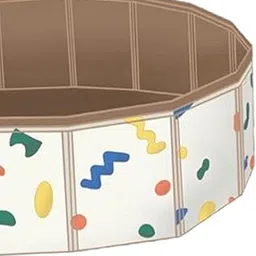 MYADDICTION Multifunctional Foldable Kid's Swimming Pool Fences Children Playpen Gift-image-88