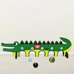TOMATOTOY Crocodile Marble Target Board Game image 1