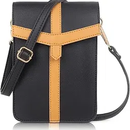 Travel Mini Crossbody Sling Bag for Girls and Women Flap Over Mobile Pouch, Fashionable, Stylish, Zip closure, Mobile Phone Holder-image-22