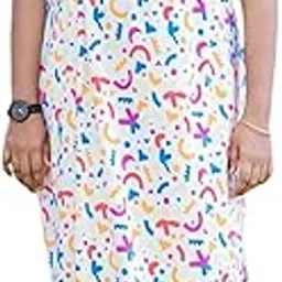 Women’s Cotton Maternity Feeding Nighty | Zipless Long Maxi | Soft Knitted Fabric | Back Rope & Side Pocket | Comfortable Feeding Wear for Pregnant & Nursing Moms-picture-15