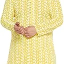 vastramay plus Men's White Pure Cotton Kurta-picture-13