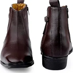 bxxy Men's Faux Leather Material Casual Formal Chelsea Slip On Outdoor Boot.-picture-34