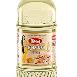 Riman Sukhad Chandan Non Sticky Herbal Hair Oil 1L Pack of 1-picture-23
