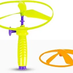 Ratna's Flying King 2 in 1 Indoor & Outdoor Toy Can Be Played as Space Rocket, Sliding Wall & Spinning TOP for Kids-picture-33