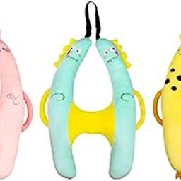 calandis CALANDIS™ Car Back Seat Travel Pillow Cushion Adjustable Washable Easy to Install Soft Pink | Travel Pillows | Travel Accessories-picture-10
