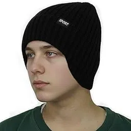 ff Winter Warm 3 in 1 Beanie Hat Scarf Gloves Set, Knitted Hat Neck Warmers Touch Screen Gloves for Men & Women-picture-25