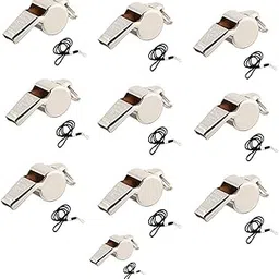 Premium Brass Whistle for Sports, Safety, and Training | Durable Metal Whistle with Loud Sound | Ideal for Coaches, Referees, Lifeguards, Dolphin Training Whistle and Outdoor Activities (10)-picture-15