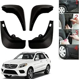 Auto Addict Car Mud Flaps Splash Guards (O.E Type Custom,4 pcs) for Mercedes Benz GLE-Class-picture-15