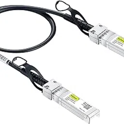 SFP+ DAC Twinax Cable, Passive, Compatible with Ubiquiti UniFi ES-48/ES-16-XG/USW-Pro-24-POE/USW-Pro-48-POE/US?16?XG/US?48, 0.3 Meter(1ft)-picture-10